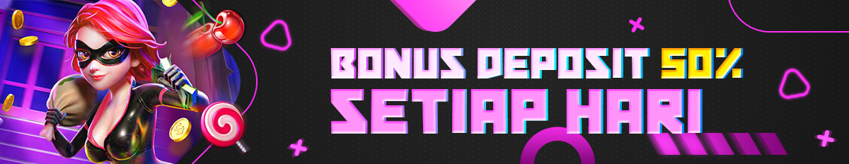 BONUS DEPOSIT HARIAN 50% BADUT4D